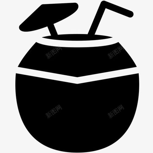 椰子饮料饮料食品图标 免费下载 页面网页 平面电商 创意素材 椰子图标