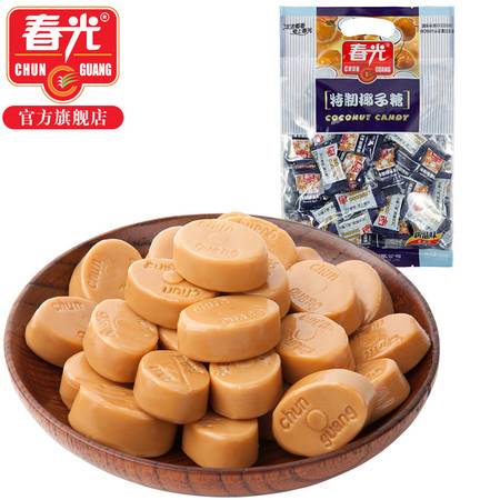 春光食品 海南特产 糖果 东郊椰林 特制椰子糖228g 袋装 椰子味